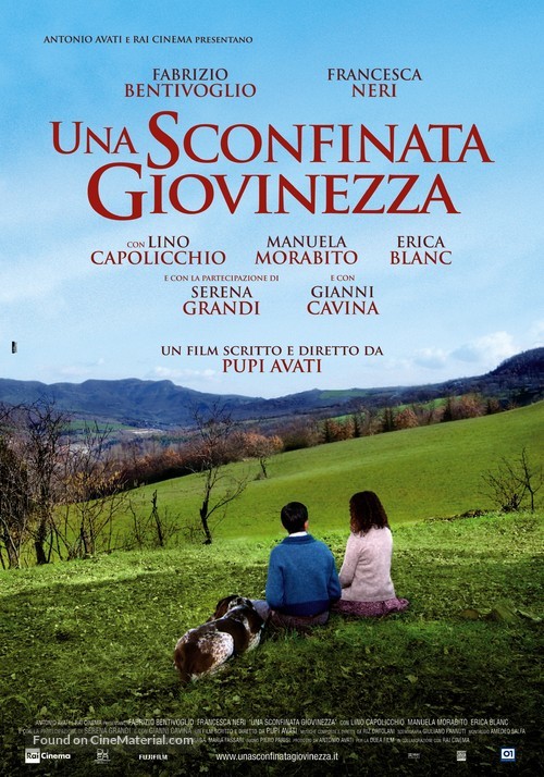 Una sconfinata giovinezza - Italian Movie Poster