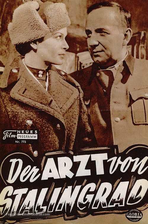 Der Arzt von Stalingrad - German poster