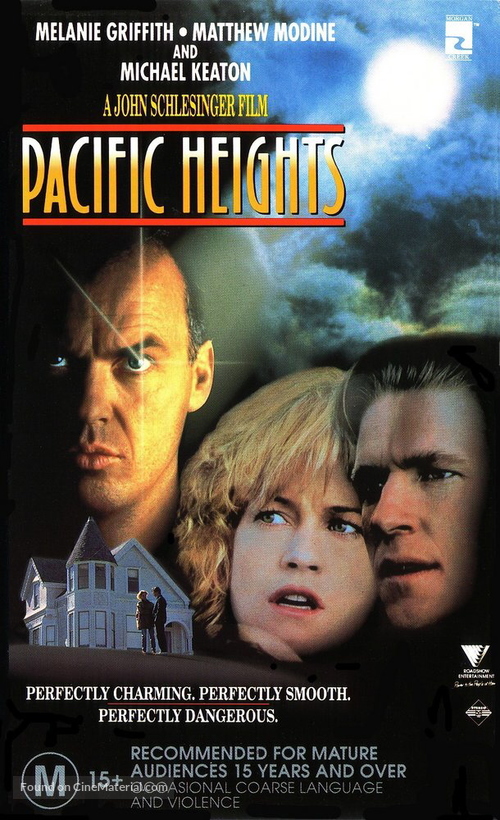 Pacific Heights - Australian DVD movie cover