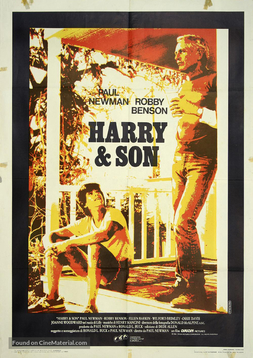 Harry &amp; Son - Italian Movie Poster