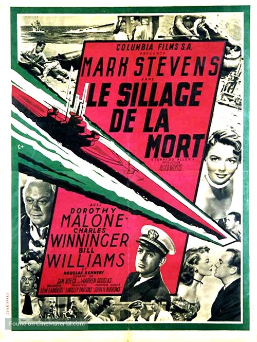 Torpedo Alley - French Movie Poster