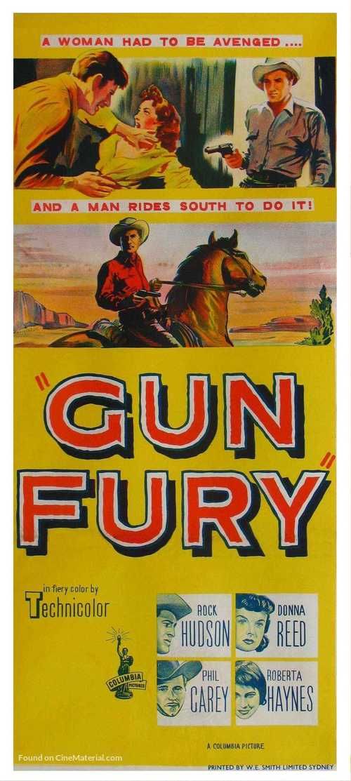 Gun Fury - Australian Movie Poster