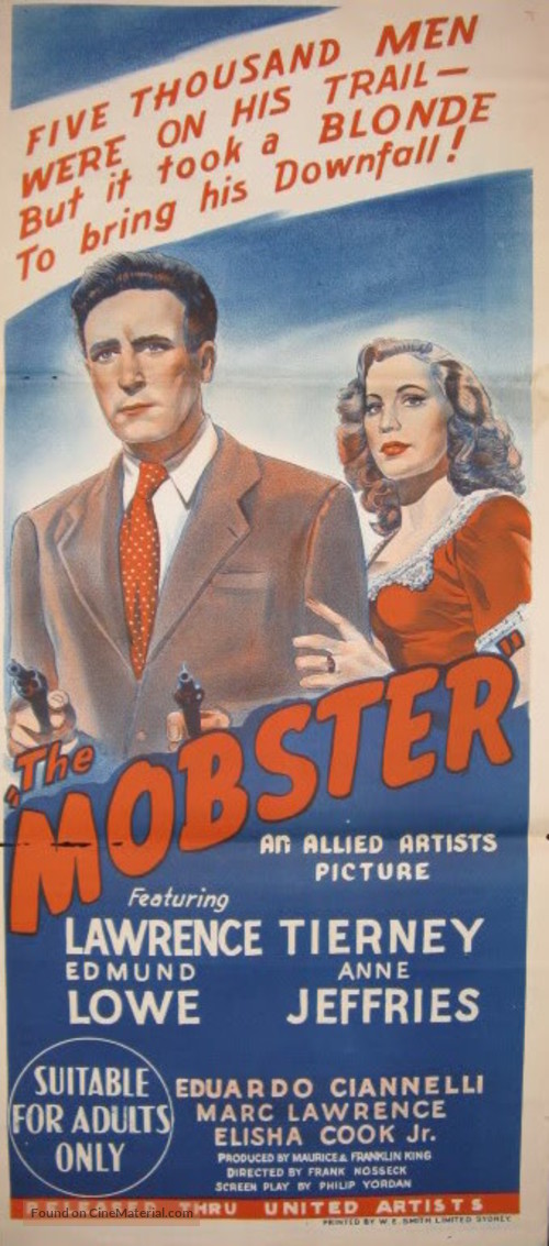 Dillinger - Australian Movie Poster