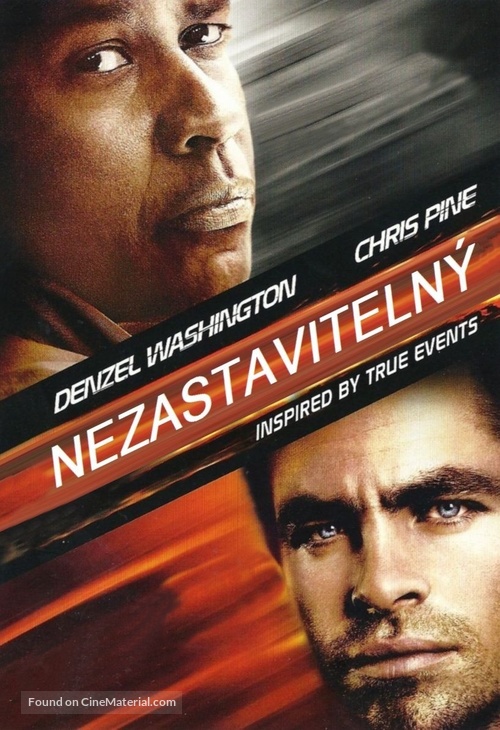 Unstoppable - Czech DVD movie cover