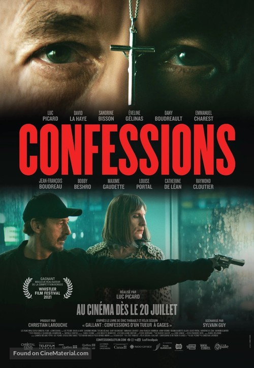 Confessions - Canadian Movie Poster