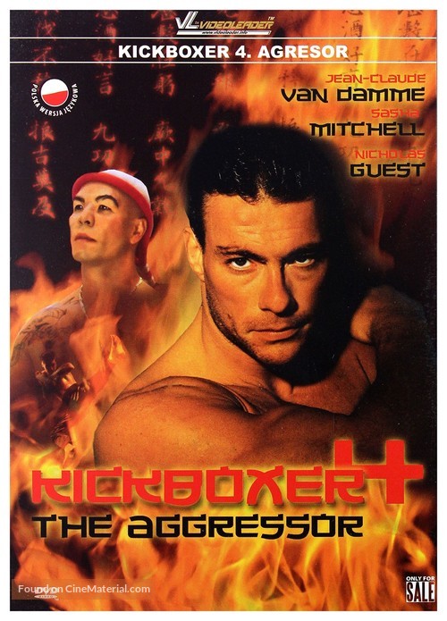 Kickboxer 4: The Aggressor - Polish Movie Cover