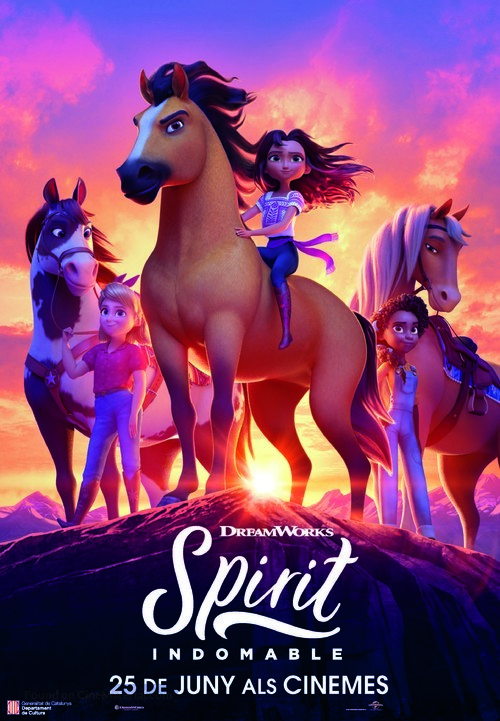 Spirit Untamed - Andorran Movie Poster