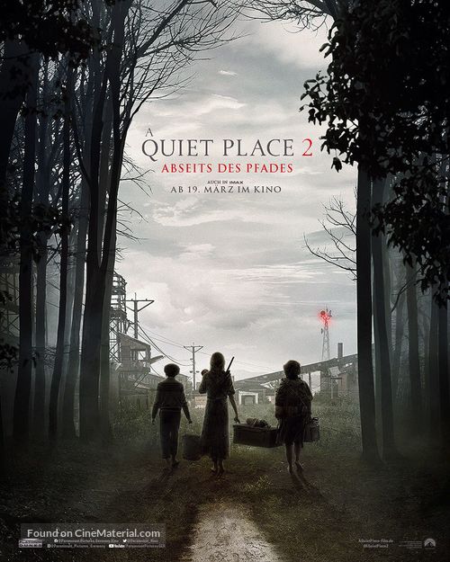 A Quiet Place: Part II - German Movie Poster