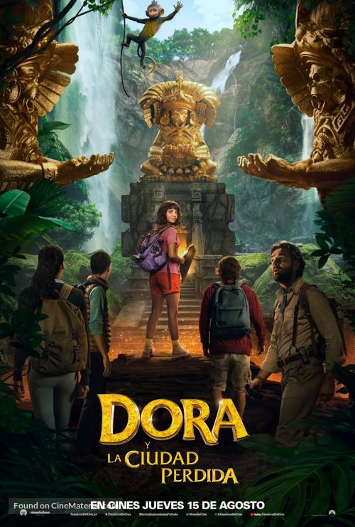 Dora and the Lost City of Gold - Peruvian Movie Poster
