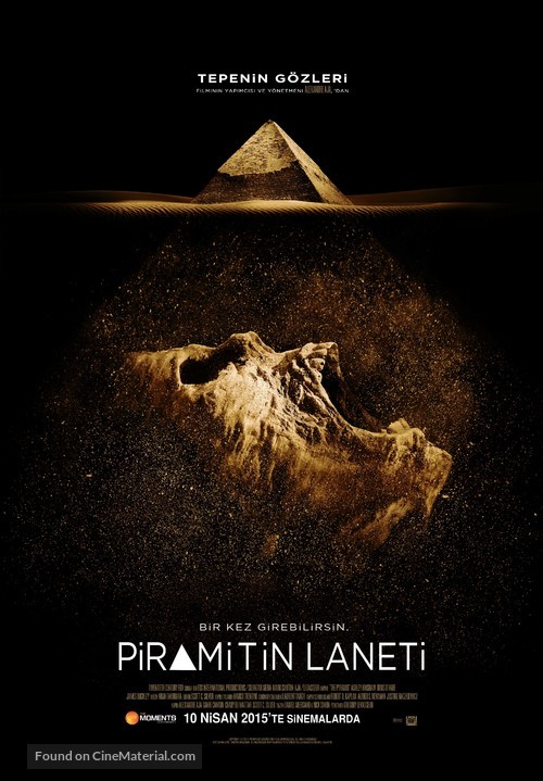 The Pyramid - Turkish Movie Poster