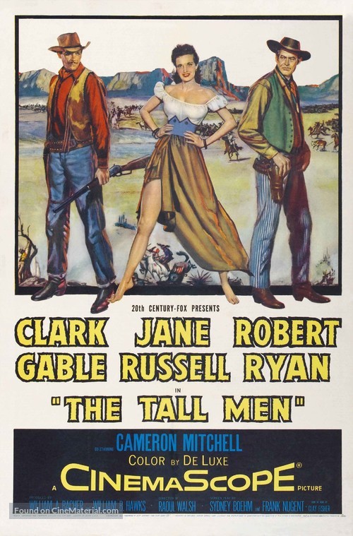 The Tall Men - Movie Poster