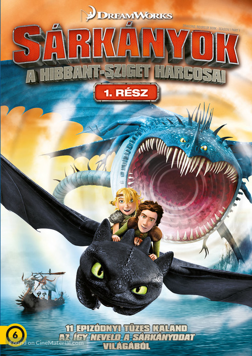 &quot;Dragons: Riders of Berk&quot; - Hungarian Movie Cover