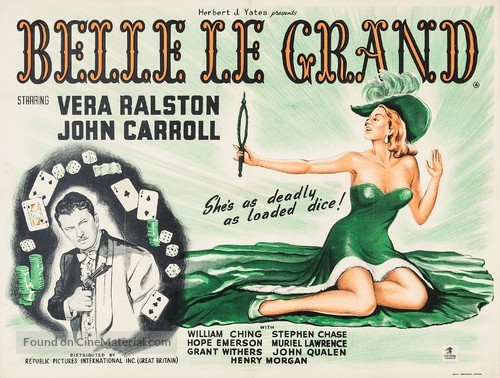 Belle Le Grand - British Movie Poster