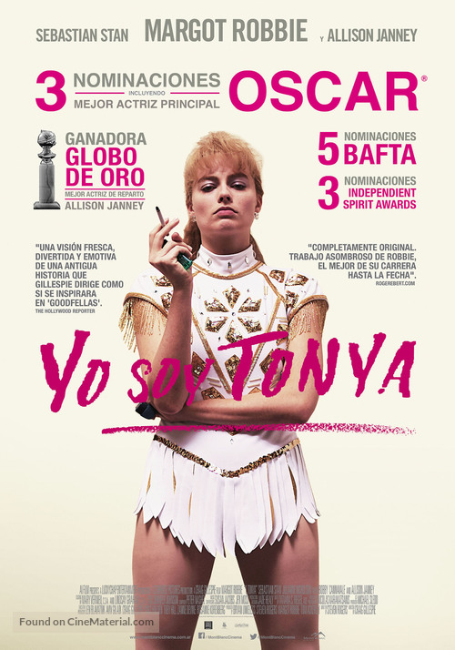I, Tonya - Argentinian Movie Poster