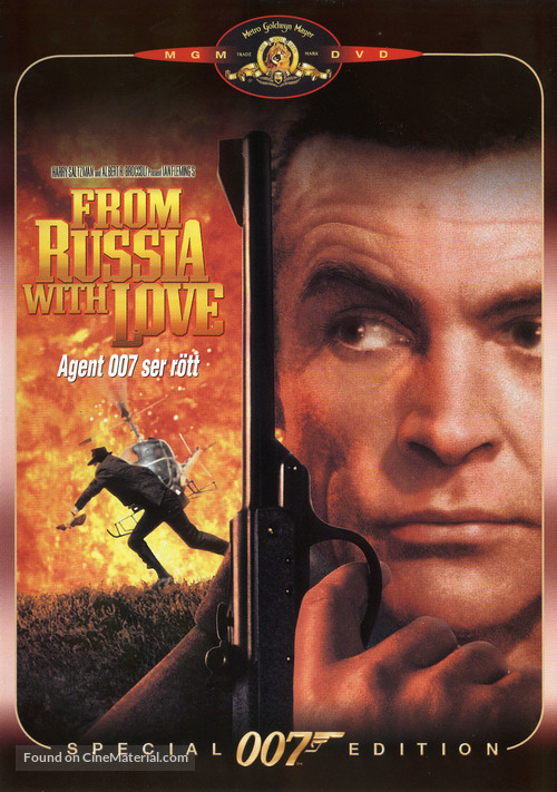 From Russia with Love - Swedish DVD movie cover