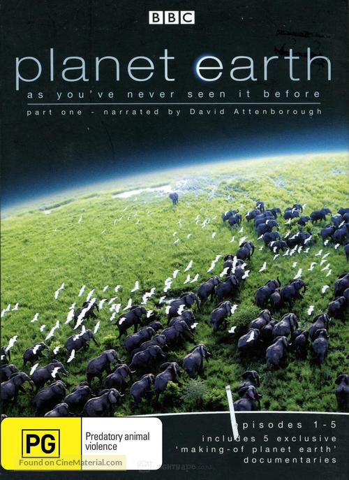 &quot;Planet Earth&quot; - Australian DVD movie cover