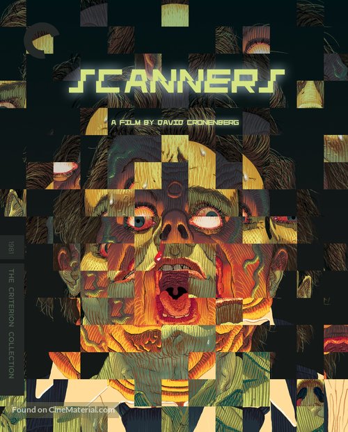 Scanners - Blu-Ray movie cover