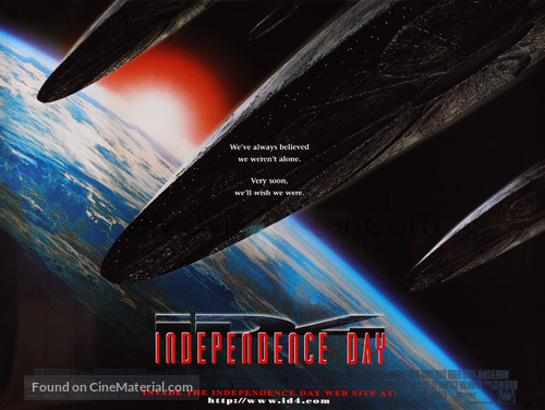 Independence Day - British Movie Poster