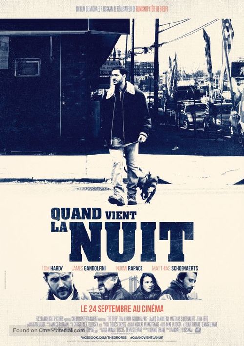 The Drop - Belgian Movie Poster