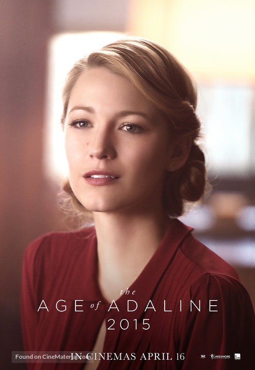 The Age of Adaline - New Zealand Movie Poster