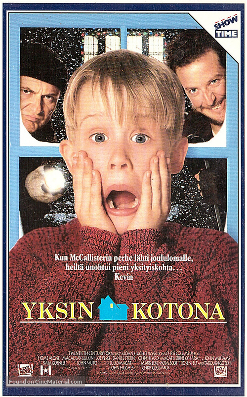 Home Alone - Finnish VHS movie cover