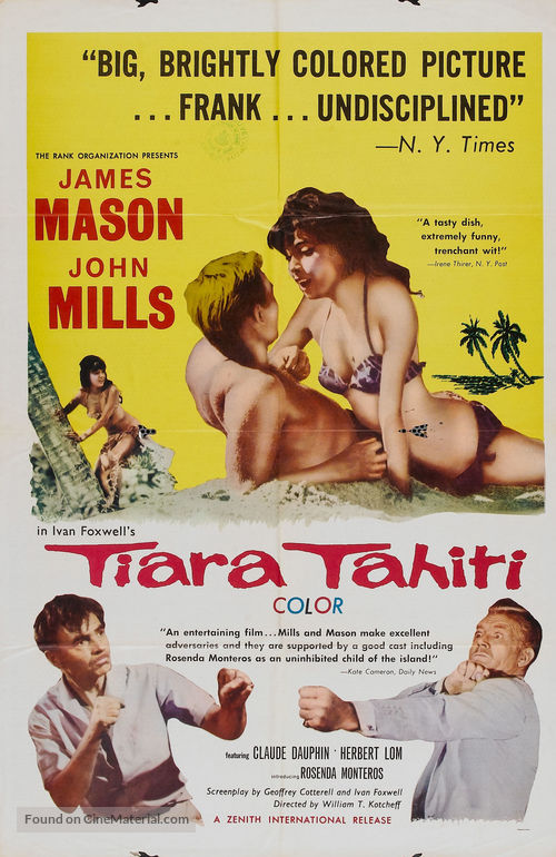 Tiara Tahiti - Movie Poster