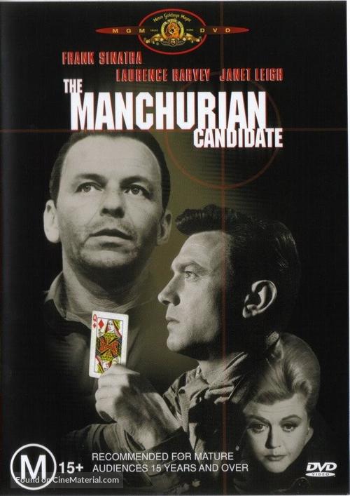 The Manchurian Candidate - Australian DVD movie cover