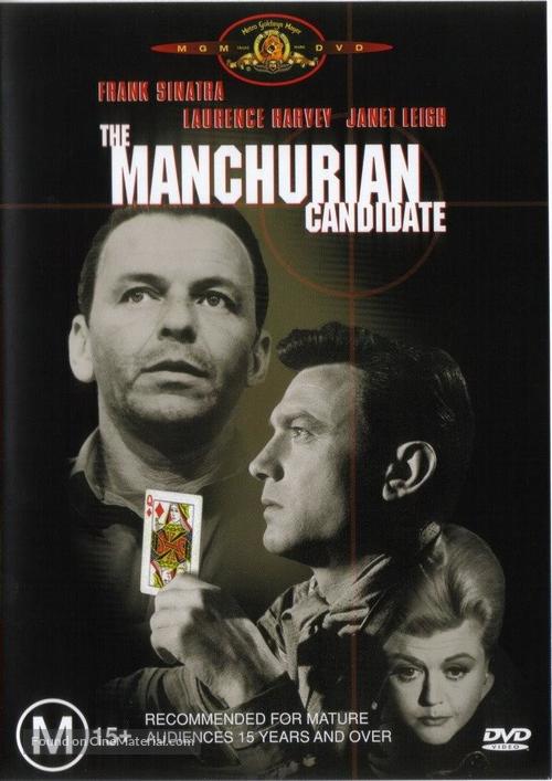 The Manchurian Candidate - Australian DVD movie cover