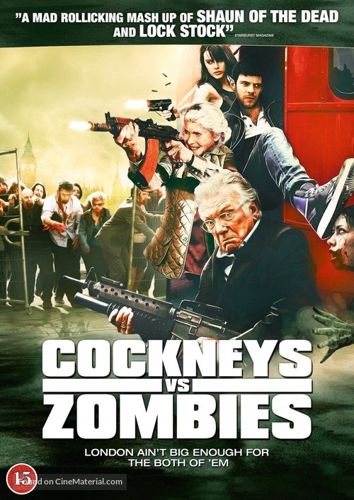 Cockneys vs Zombies - Danish DVD movie cover