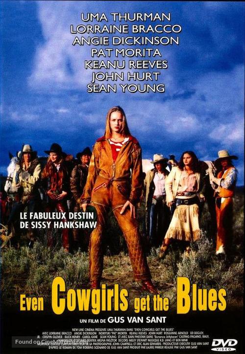 Even Cowgirls Get the Blues - French DVD movie cover