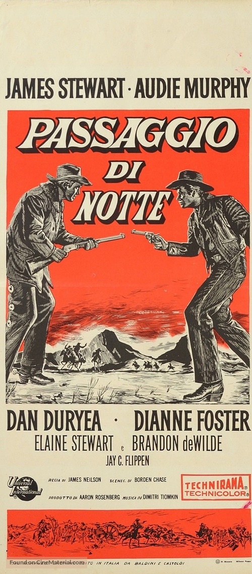 Night Passage - Italian Movie Poster