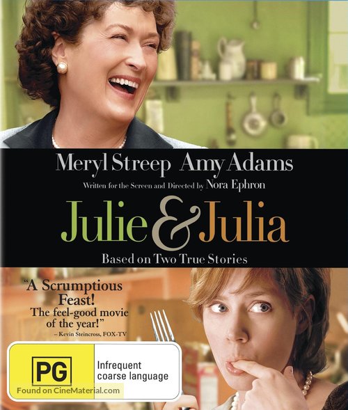 Julie &amp; Julia - Australian Blu-Ray movie cover