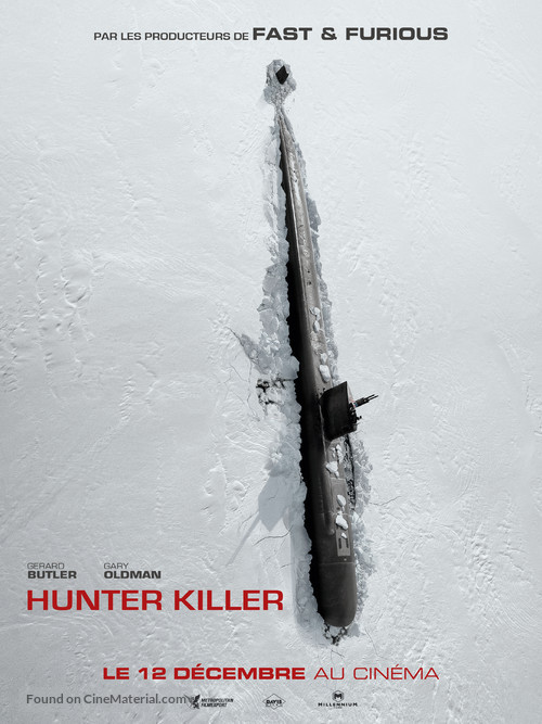 Hunter Killer - French Movie Poster