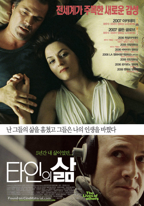 Das Leben der Anderen - South Korean Movie Poster