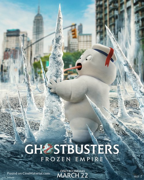 Ghostbusters: Frozen Empire - British Movie Poster