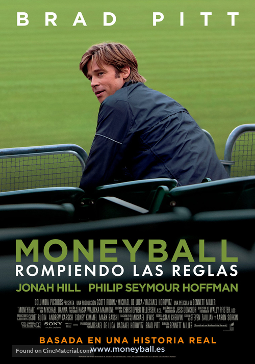 Moneyball - Spanish Movie Poster