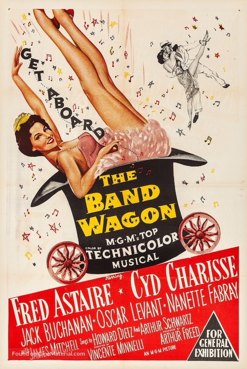 The Band Wagon - Australian Movie Poster