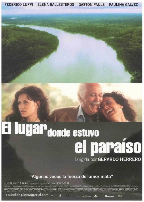 Lugar donde estuvo el para&iacute;so, El - Spanish poster