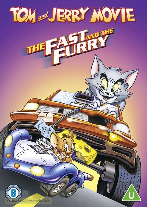 Tom and Jerry: The Fast and the Furry - British Movie Cover