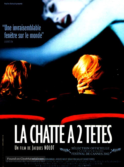 La chatte &agrave; deux t&ecirc;tes - French Movie Poster