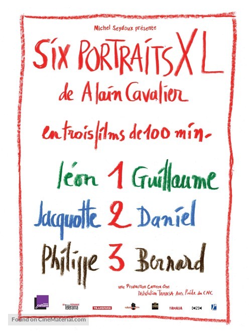 Six portraits XL 3: Philippe et Bernard - French Movie Poster