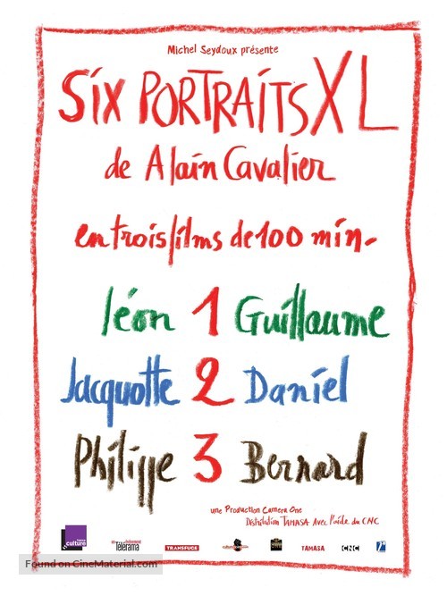 Six portraits XL 3: Philippe et Bernard - French Movie Poster