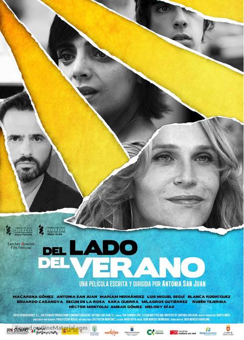 Del lado del verano - Spanish Movie Poster