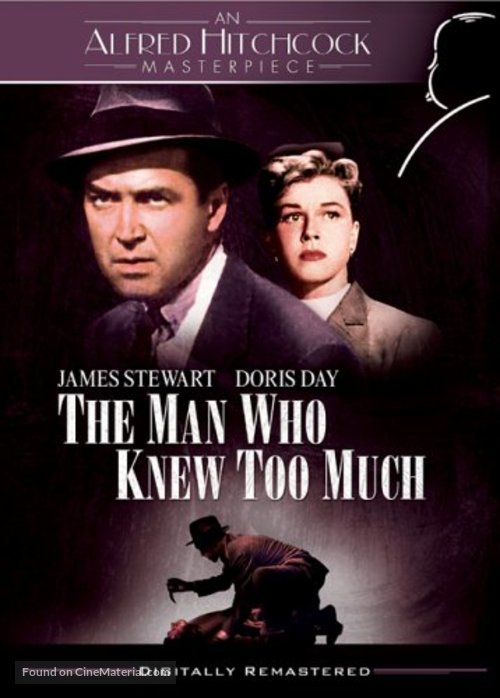 The Man Who Knew Too Much - DVD movie cover