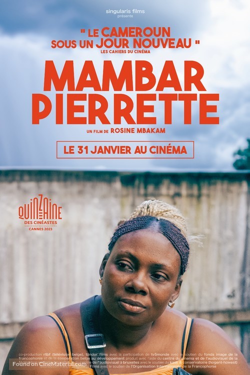 Mambar Pierrette - French Movie Poster