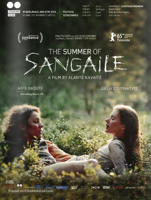 Sangailes vasara - German Movie Poster