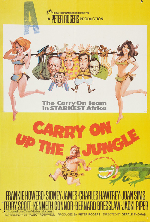 Carry on Up the Jungle - British Movie Poster