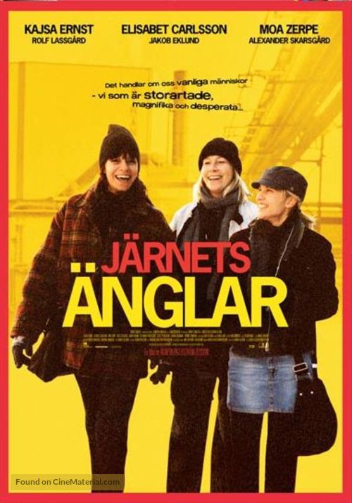J&auml;rnets &auml;nglar - Swedish poster