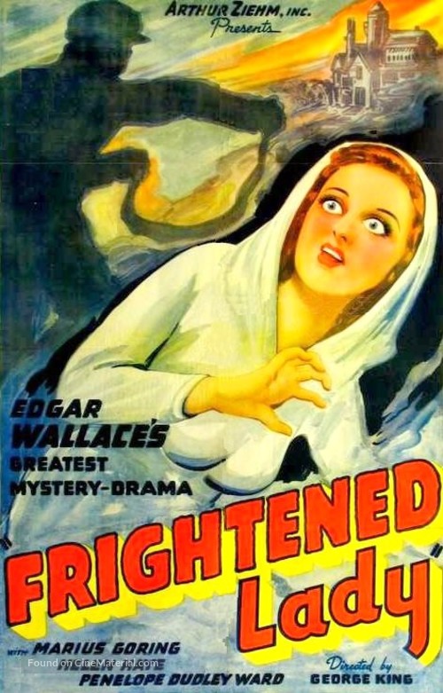 The Case of the Frightened Lady - Movie Poster