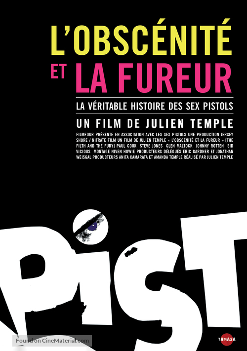 The Filth and the Fury - French Movie Poster
